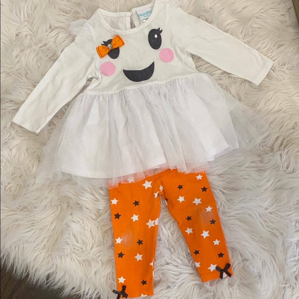 Baby Girl Ghost Halloween outfit